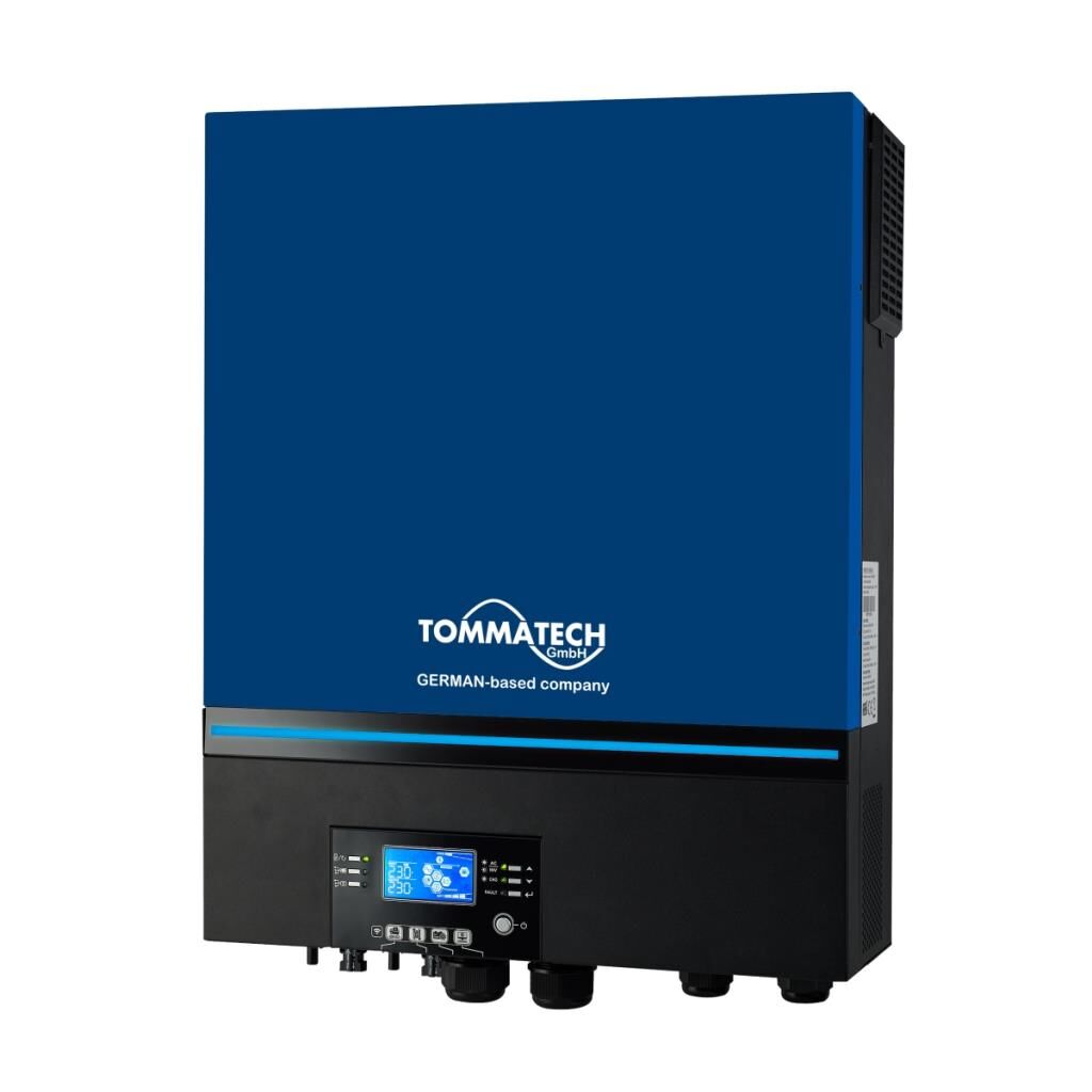 TommaTech MPlus 7.2K 48V MPPT 1Phase Intelligent Inverter Full Sinus Intelligent Inverter