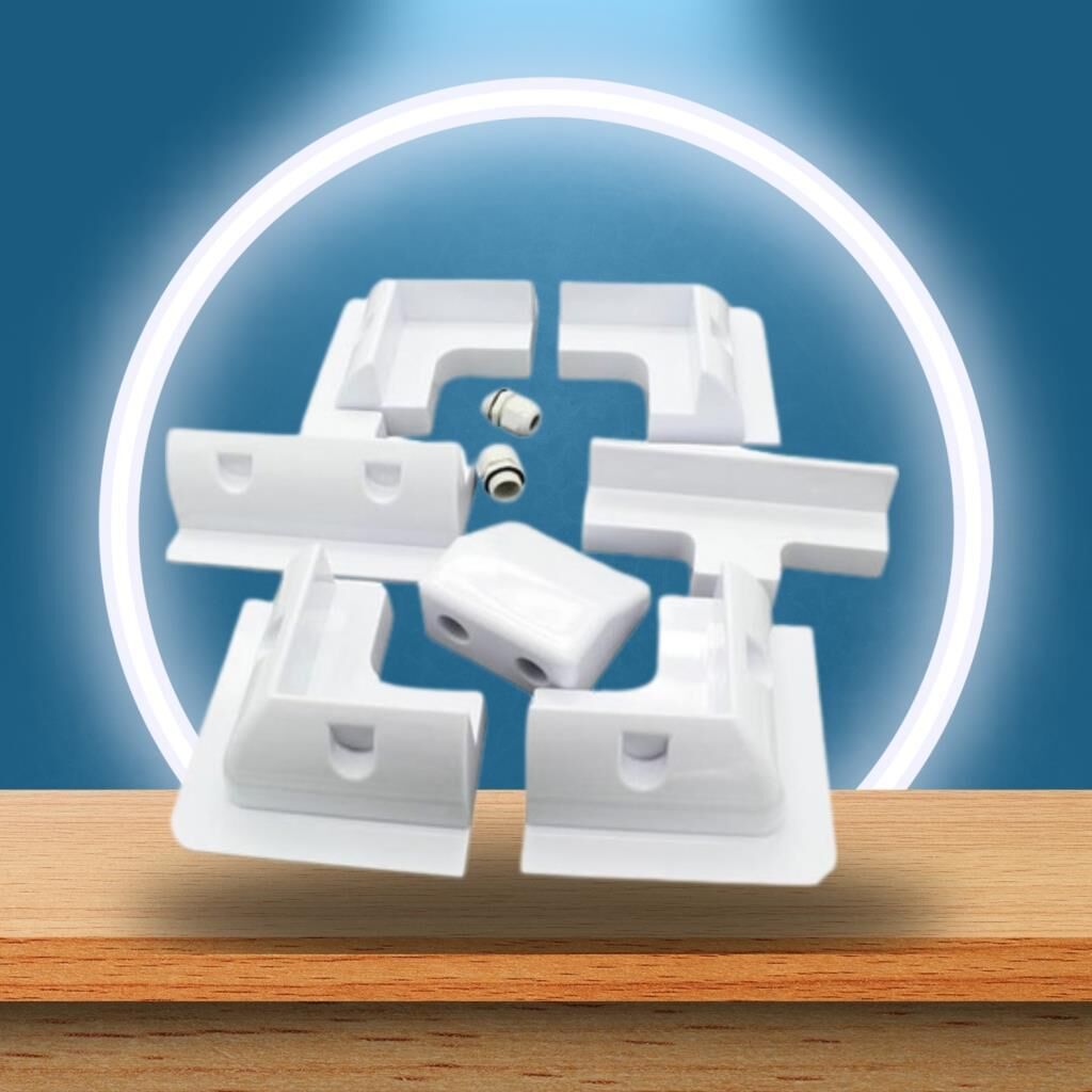 7 Piece Caravan Solar Panel Mounting Kit Mounting Equipment