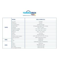 TommaTech 2400W Taşınabilir Güç Kaynağı Power Station V Serisi