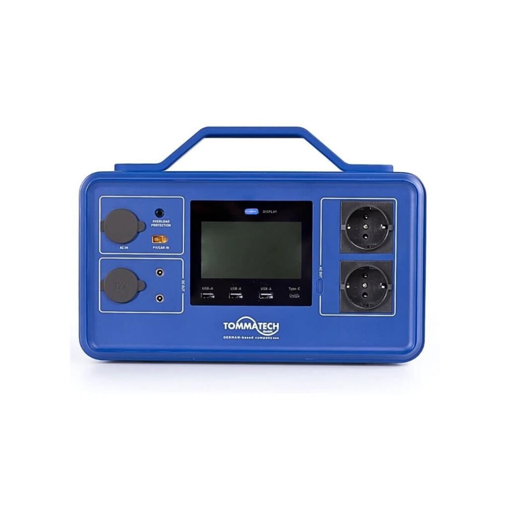 TommaTech 512W Taşınabilir Güç Kaynağı Power Station V Serisi