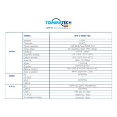 TommaTech 512W Taşınabilir Güç Kaynağı Power Station V Serisi