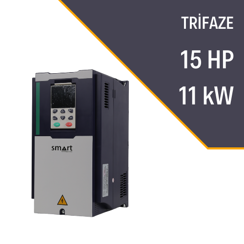 SMART 15HP Solar Pompa İnverter (Yeni Nesil) VFD-500-11K