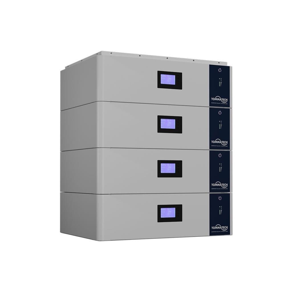 TommaTech Modüler Serisi 51.2V 102AH G2 LFP Lityum Batarya - 4 Adet