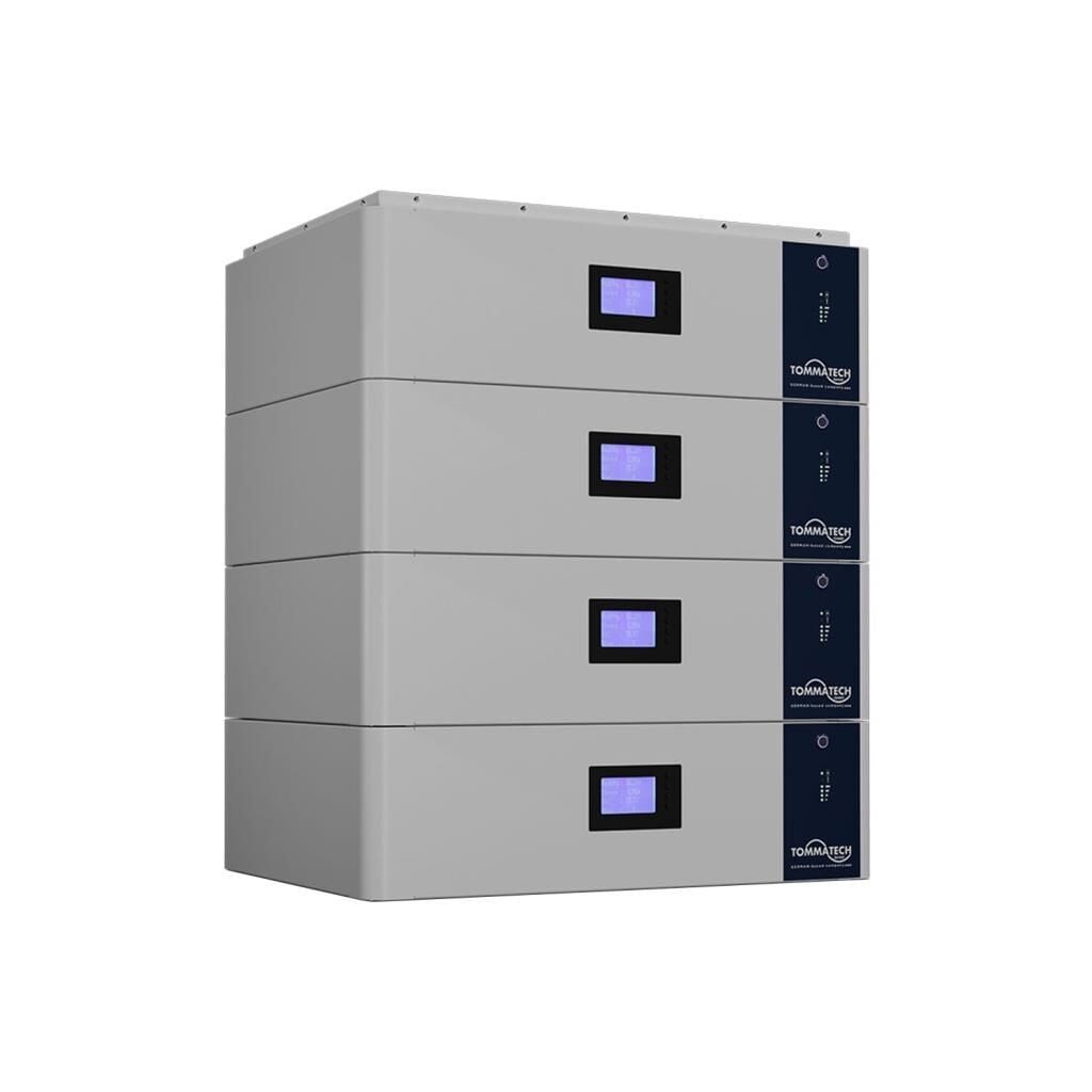 TommaTech Modüler Serisi 51.2V 102AH G2 LFP Lityum Batarya - 4 Adet