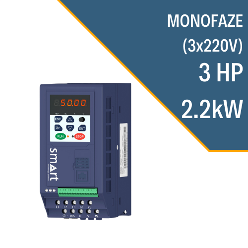 SOLAR POMPA 2HP  INVERTER VFD-200M-2.2K
