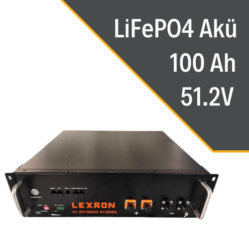 100Ah 51.2V Premium Series Lityum Akü