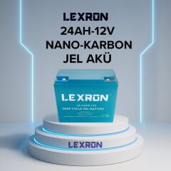 Lexron 24Ah 12V Jel Akü