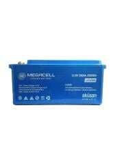 Megacell 12.8 V 200 Ah Marin Abs Lityum Akü