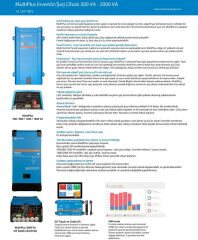 Victron Energy Multiplus İnvertör / Redresör 12/2000/80-32 Şarj:80 Amper (PMP122200000)