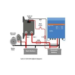 Victron Cyrix-Ct 12-24-230 Amper Akıllı Akü Birleştirici