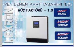 Smart 1kw 1kva İnvertör 1000 Watt 12v Volt Akıllı İnverter İnvertör