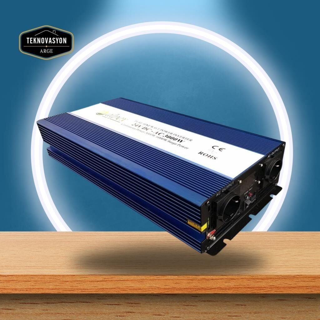 Alpex 3000 WATT 24 VOLT INVERTER FULL SINUS INVERTER العاكس الجيبي الكامل