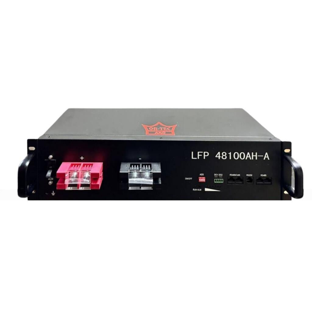 Ortec LFP 51.2V 100Ah LIFEPO4 Modüler Batarya