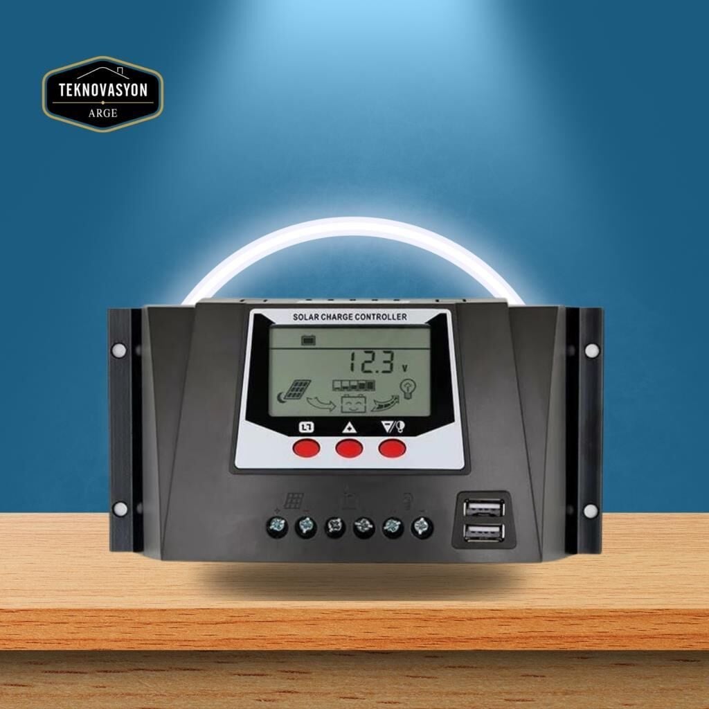 Lexron 40a Pwm Şarj Kontrol Cihazı