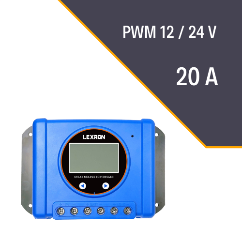 LEXRON 20A PWM ŞARJ KONTROL CİHAZI