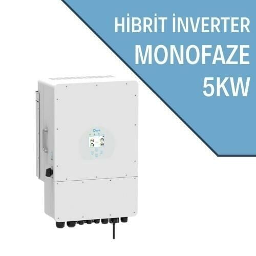 DEYE 5 KW Hibrit Monofaze LV (48V)