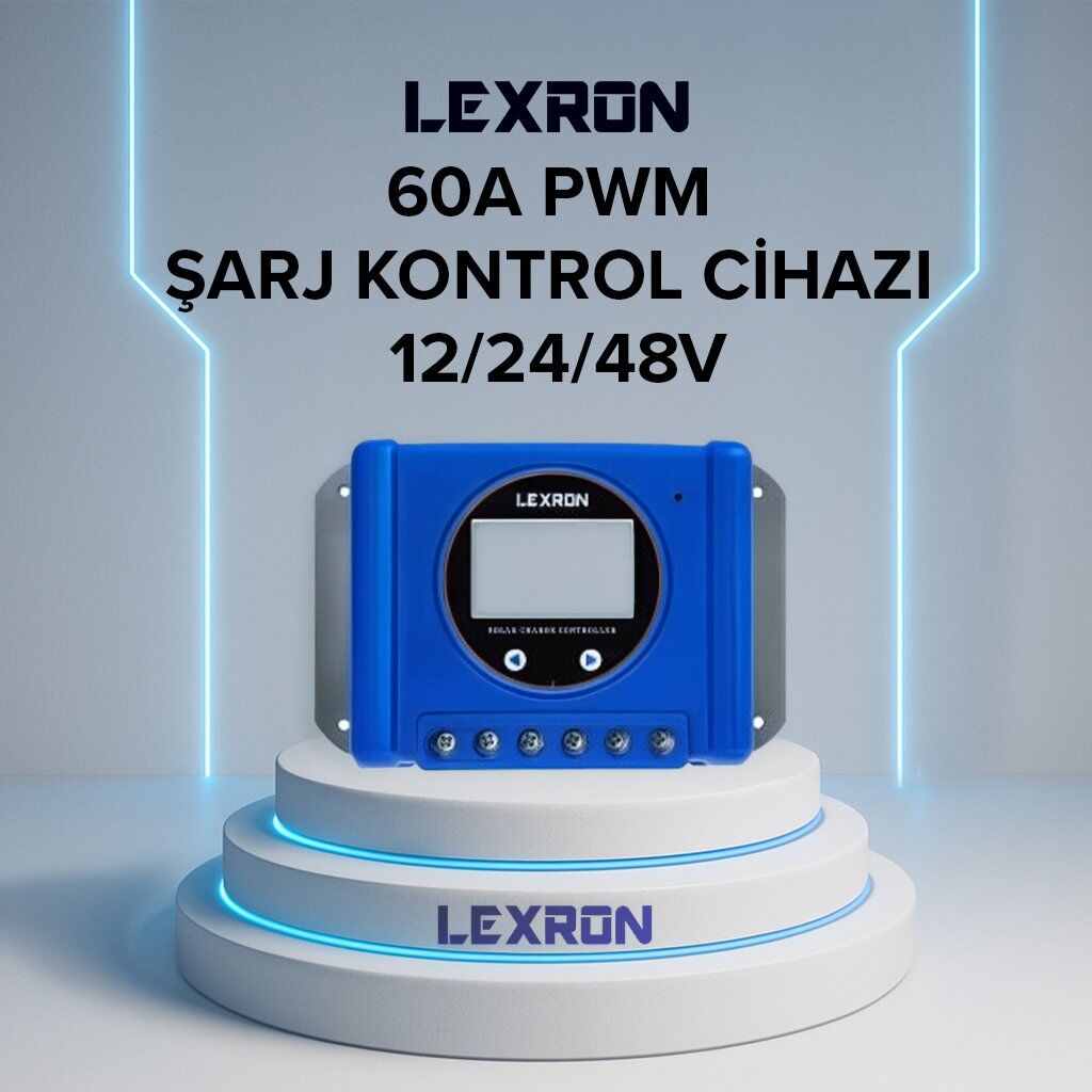 60A PWM ŞARJ KONTROL CİHAZI