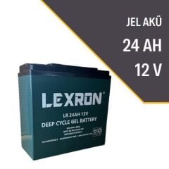 Lexron 24Ah 12V Jel Akü